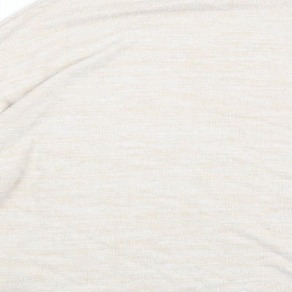 H&M Womens Beige   Pullover Jumper Size M