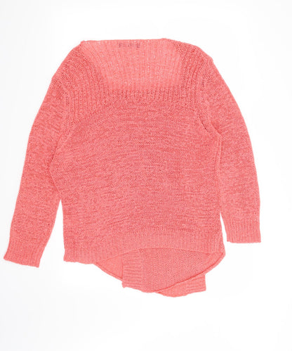 Bonmarché Womens Pink   Cardigan Jumper Size M