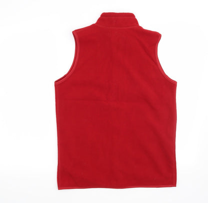 Womens UK Size 10 EWM Red Gilet
