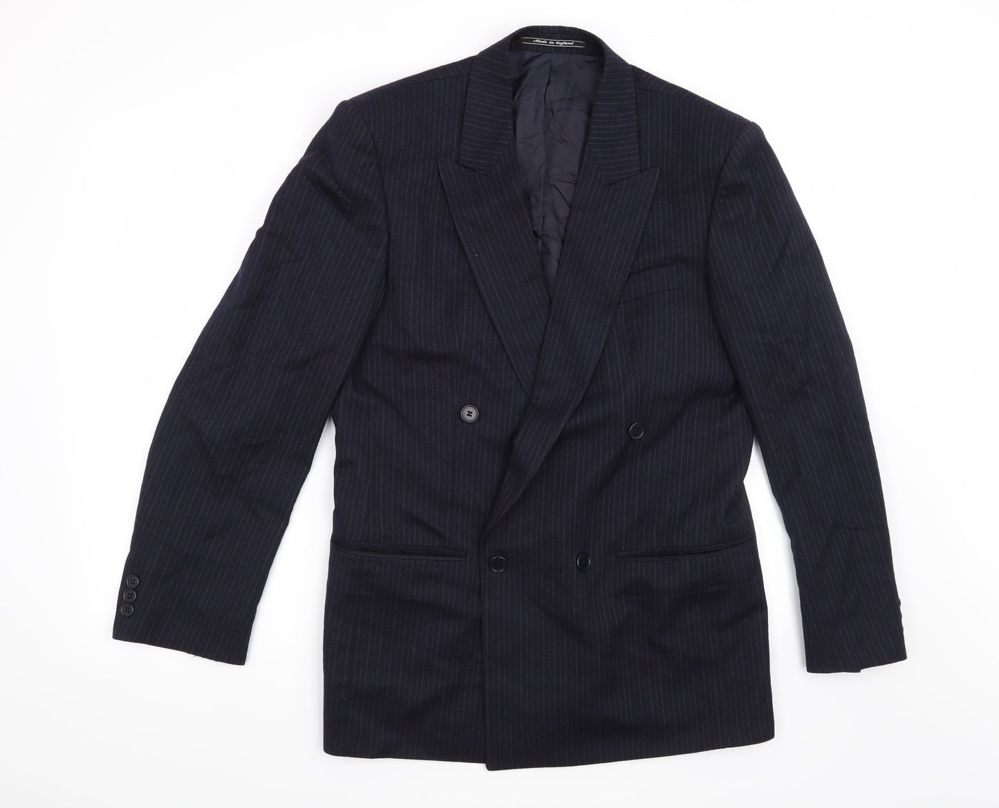 Mens UK Size 38 Debenhams Regular Blue Suit Jacket