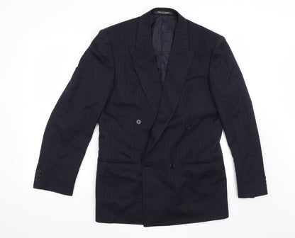 Mens UK Size 38 Debenhams Regular Blue Suit Jacket