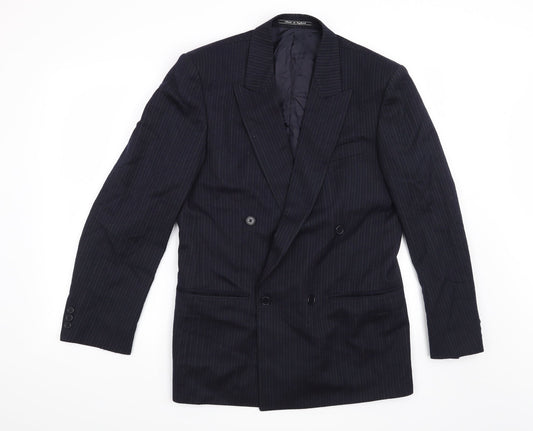 Mens UK Size 38 Debenhams Regular Blue Suit Jacket