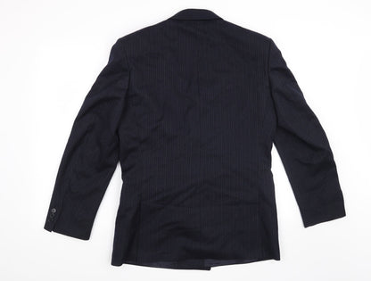 Mens UK Size 38 Debenhams Regular Blue Suit Jacket