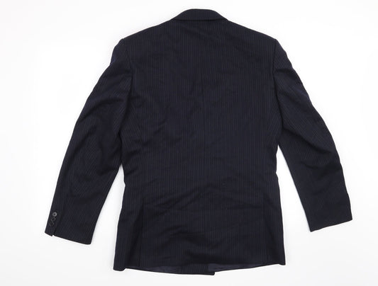 Mens UK Size 38 Debenhams Regular Blue Suit Jacket