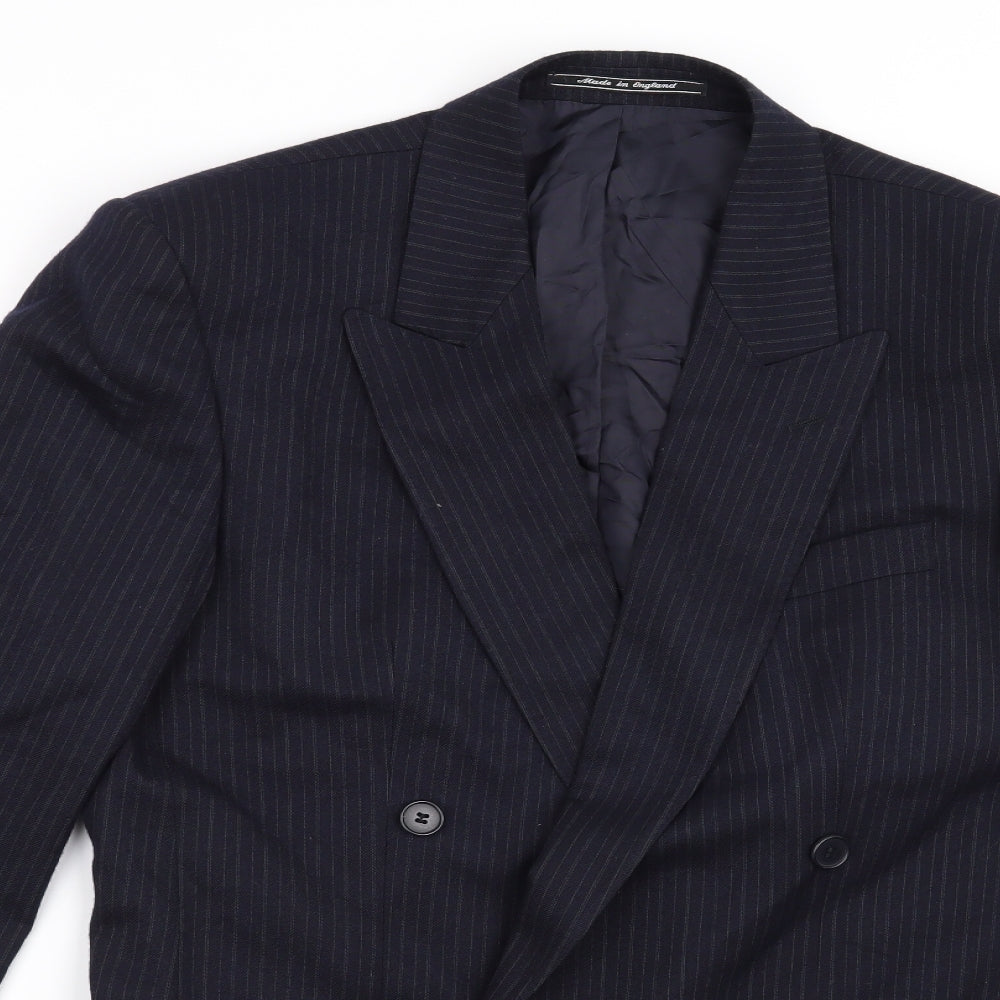 Mens UK Size 38 Debenhams Regular Blue Suit Jacket