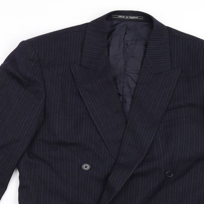 Mens UK Size 38 Debenhams Regular Blue Suit Jacket