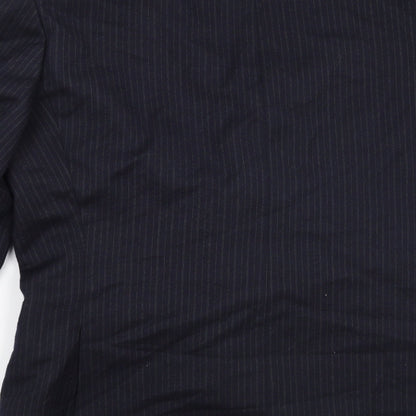 Mens UK Size 38 Debenhams Regular Blue Suit Jacket