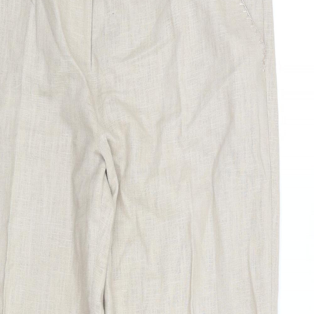 Office Girl Womens Beige   Trousers  Size 16 L30 in