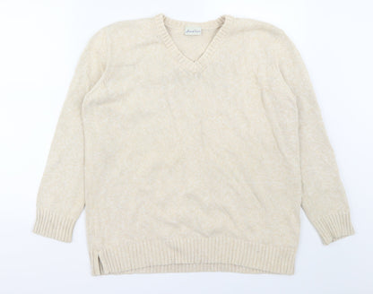 Joie de Vivre Womens Ivory   Pullover Jumper Size L