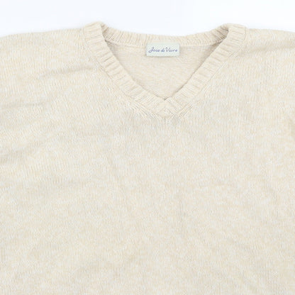Joie de Vivre Womens Ivory   Pullover Jumper Size L