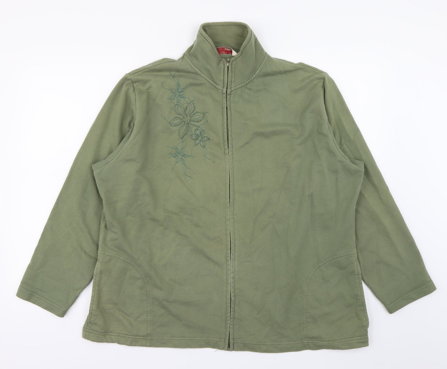 Womens UK Size XL EWM Green Jacket