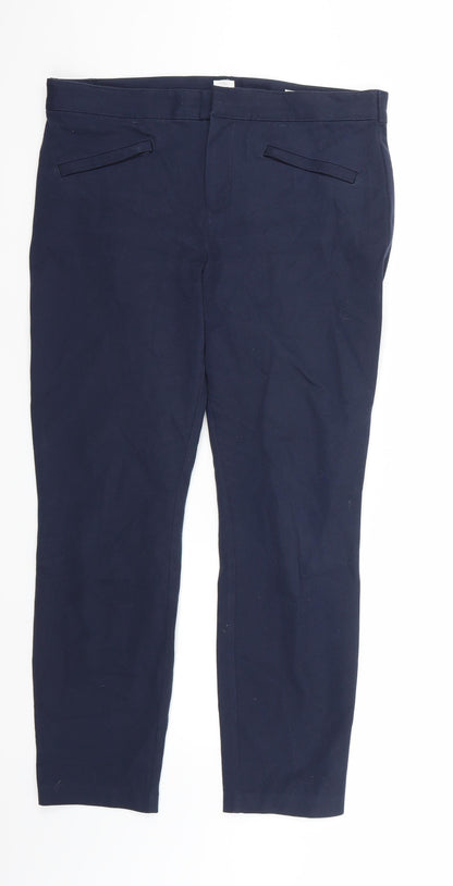 Gap Womens Blue   Trousers  Size 46 L27.5 in