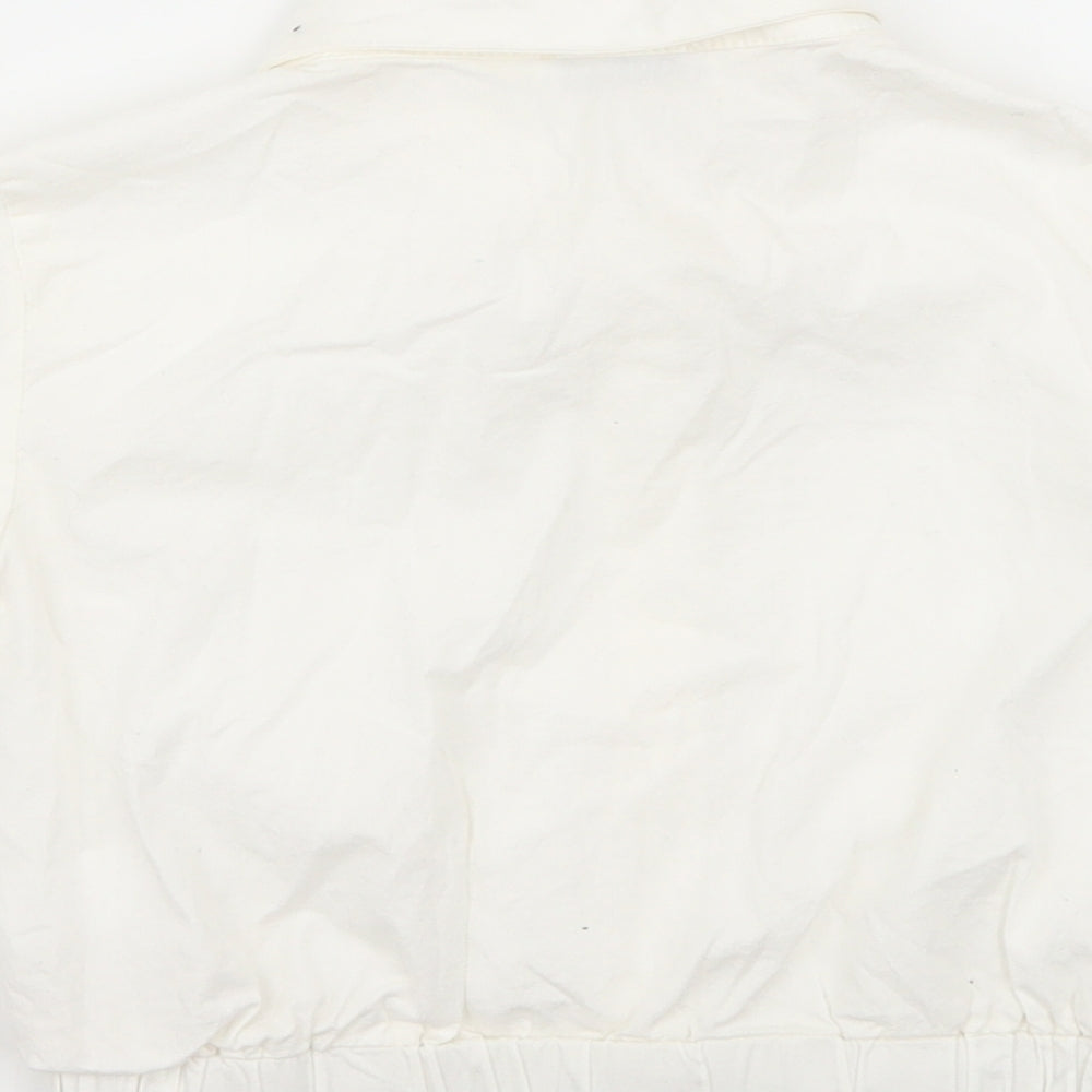 Artigi  Girls White   Basic Button-Up Size 8 Years