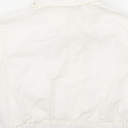 Artigi  Girls White   Basic Button-Up Size 8 Years