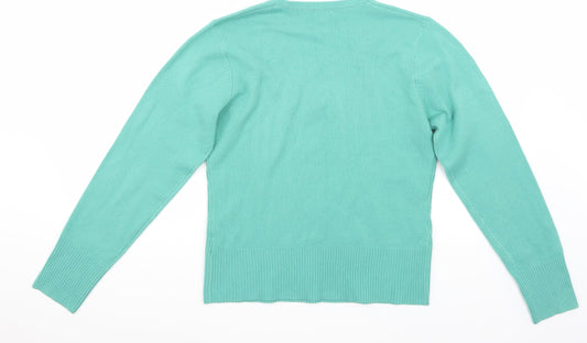 Filati Womens Green   Pullover Jumper Size M
