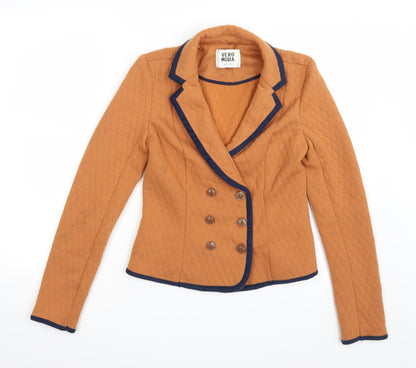 Womens UK Size 8 VERO MODA Brown Jacket