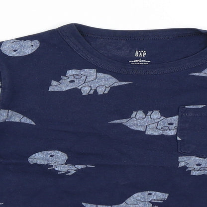 Gap Boys Blue   Basic Casual Size 5 Years  - Dinosaur