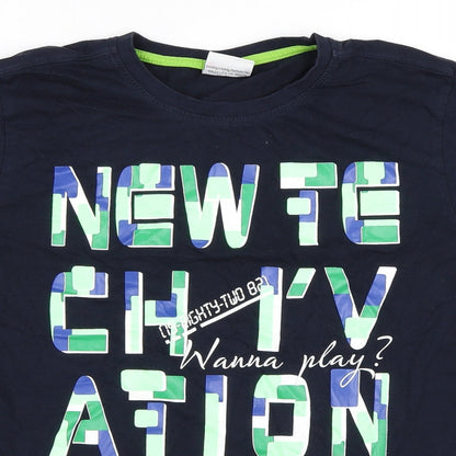 Yigga Mens Blue    Button-Up Size 36