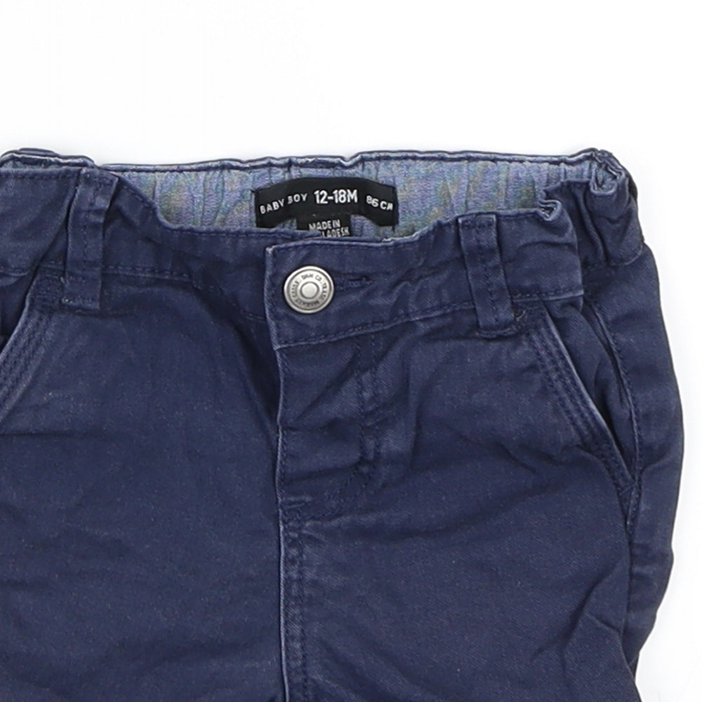 Denim Co Boys Blue   Capri Jeans Size 12-18 Months  - Shorts