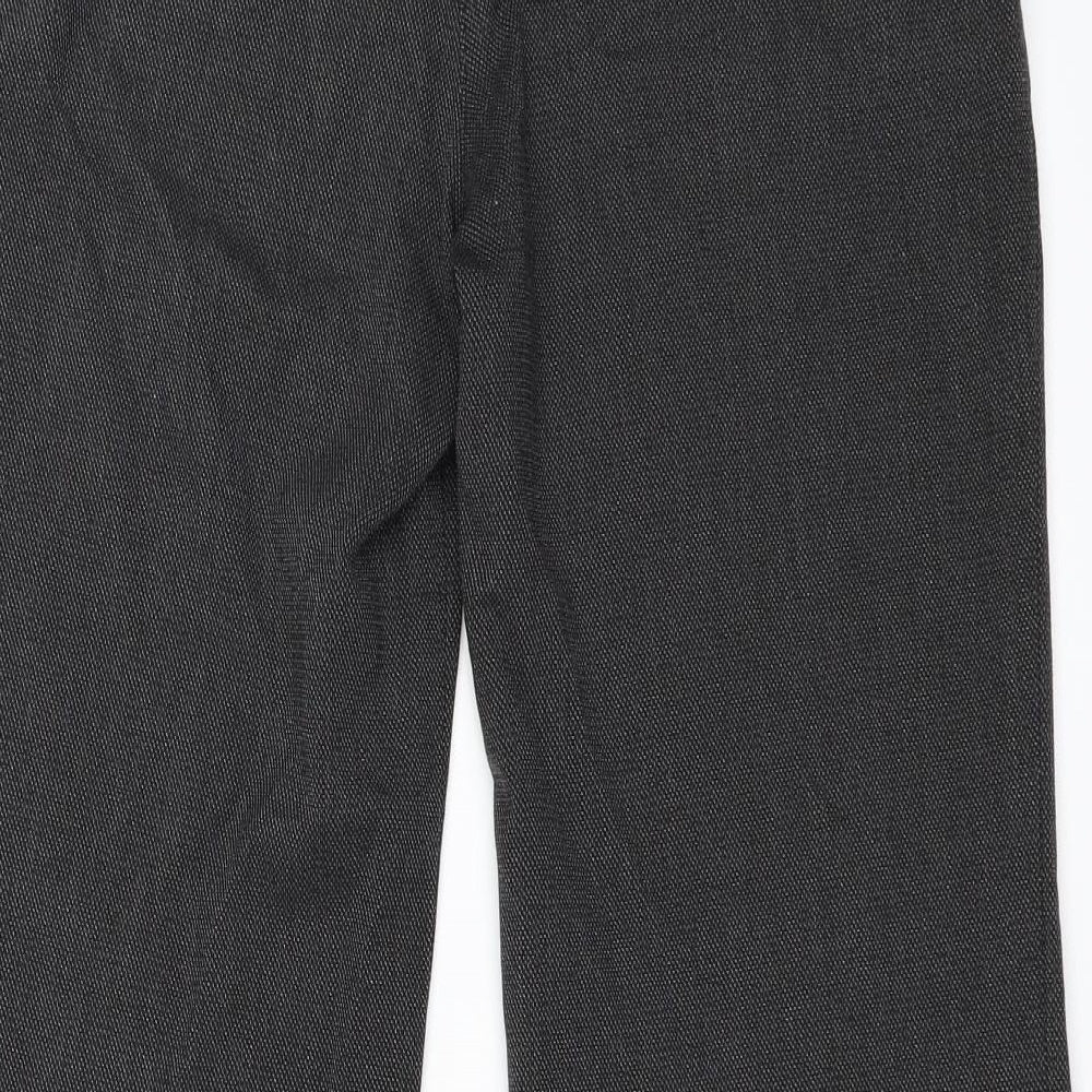 Per Una Womens Grey   Trousers  Size 12 L28 in