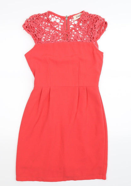 Louche Womens Pink   Bodycon  Size 8