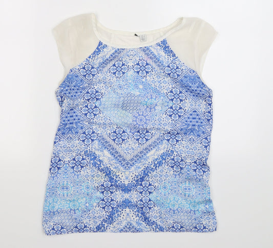 Womens UK Size 6 Preworn Multicoloured Basic Tank