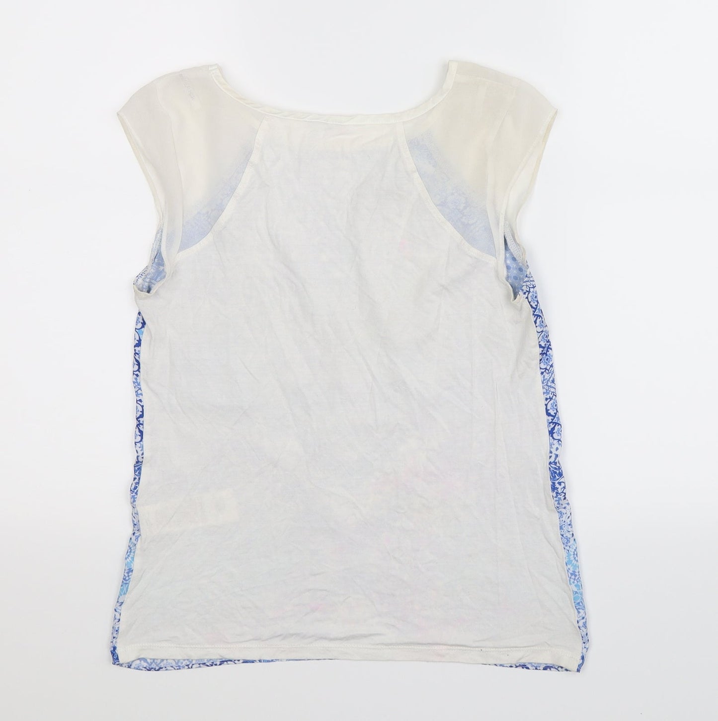 Womens UK Size 6 Preworn Multicoloured Basic Tank