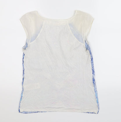 Womens UK Size 6 Preworn Multicoloured Basic Tank