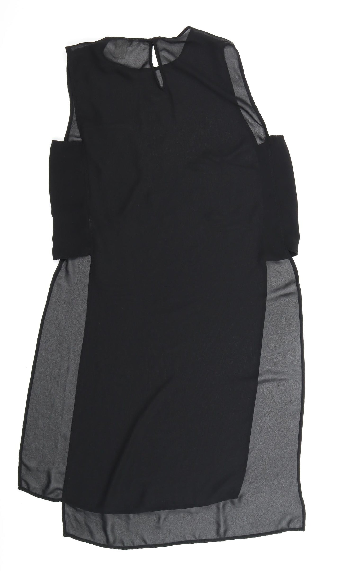 Womens UK Size 12 H&M Black Basic Blouse