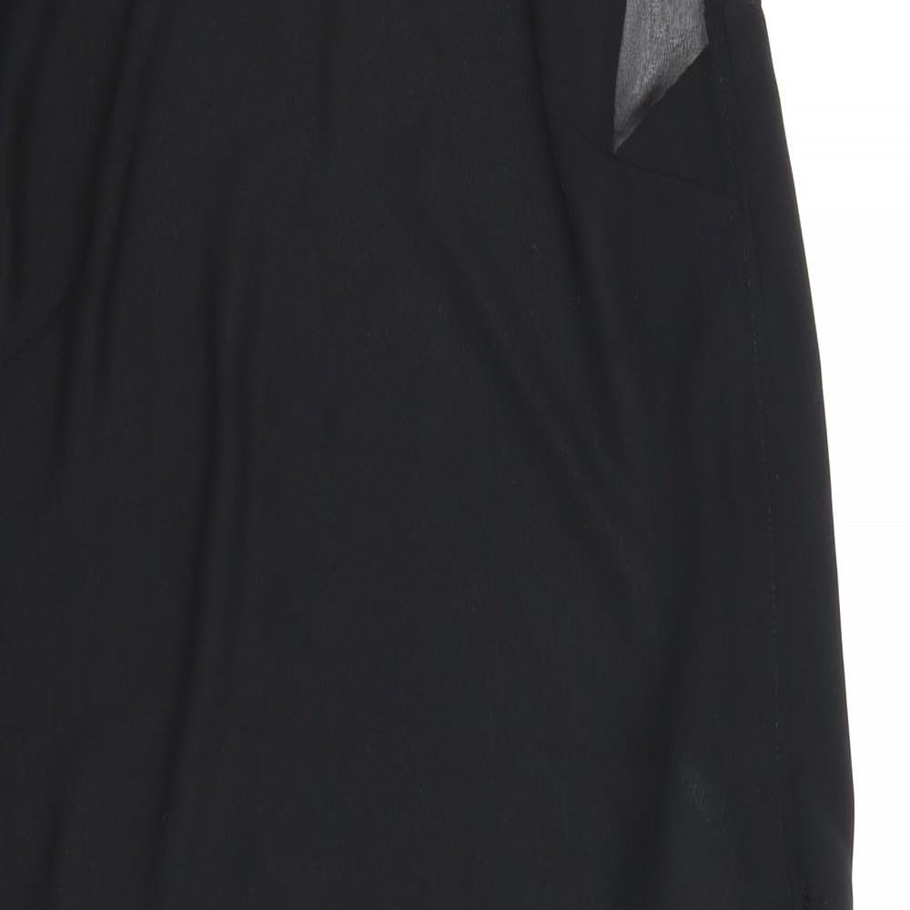 Womens UK Size 12 H&M Black Basic Blouse