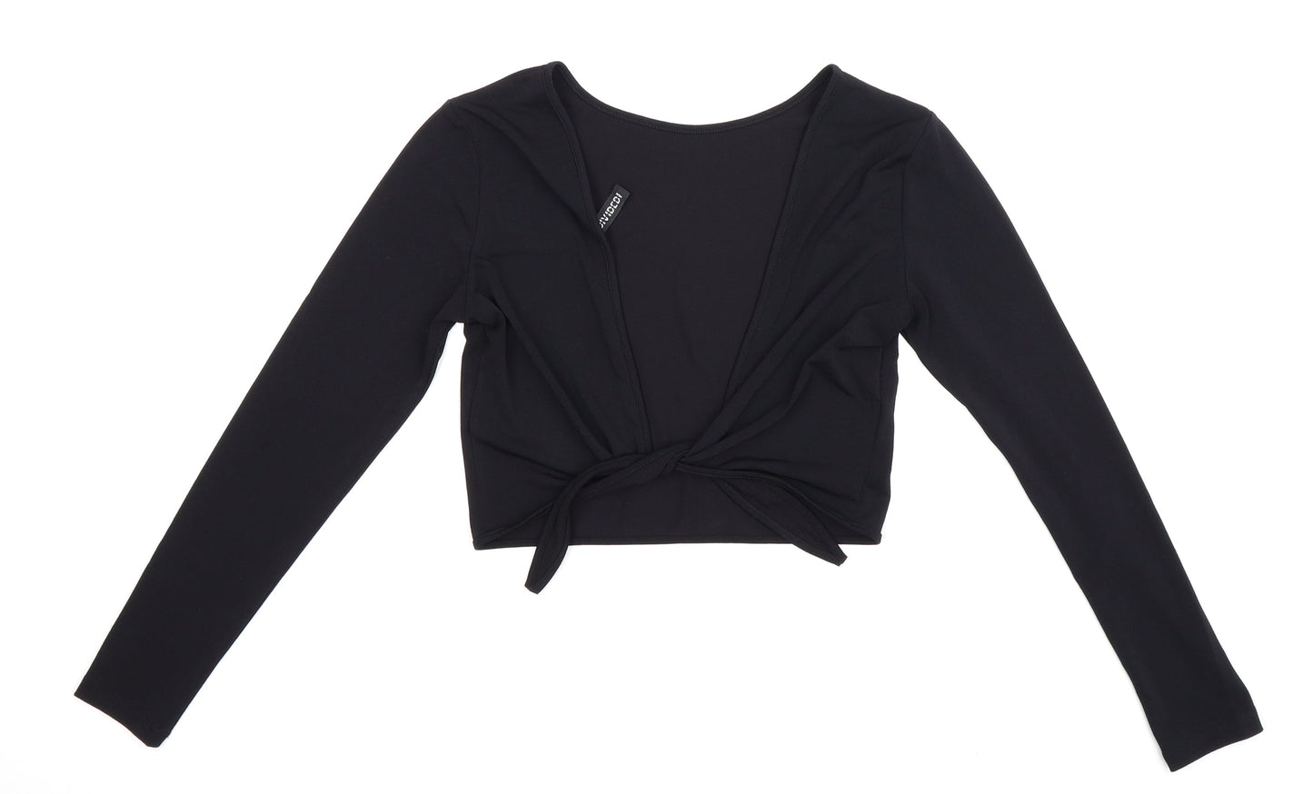 Womens UK Size S Divided Black Basic Blouse