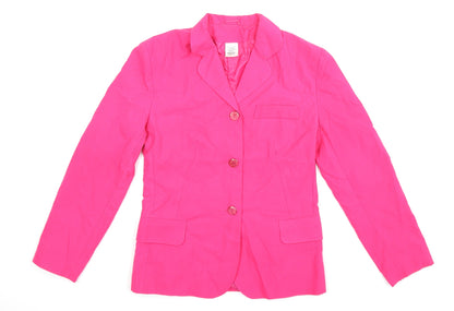 Womens UK Size 12 Preworn Regular Pink Suit Jacket