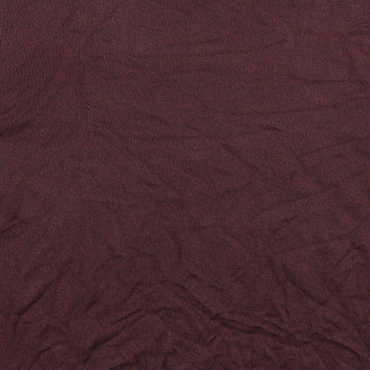 Red Herring Mens Brown  Knit Pullover Jumper Size L