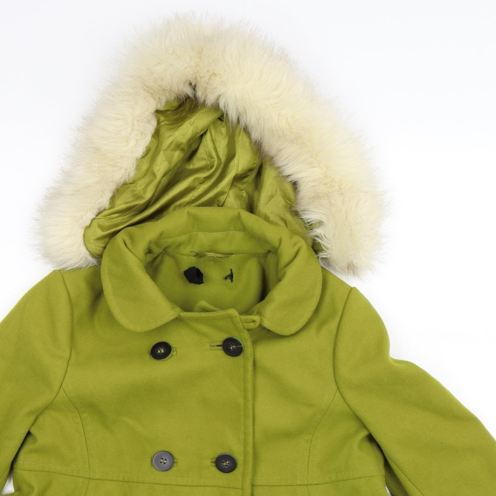 Womens UK Size 6 Topshop Green Jacket