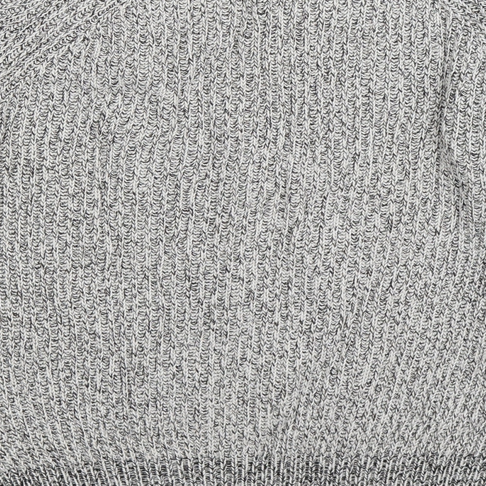 H&M Womens Grey  Knit Pullover Jumper Size M