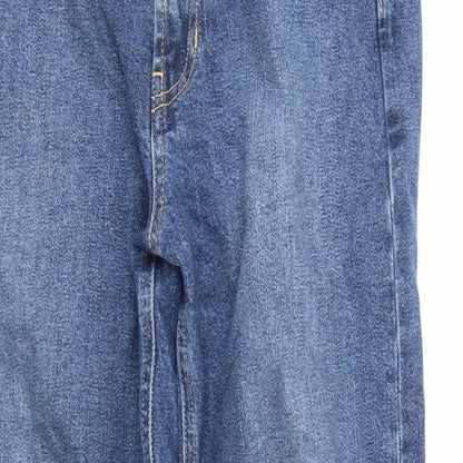 Gap Womens Blue  Denim Straight Jeans Size 26 in L24 in