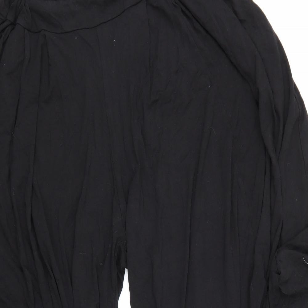 Studio Womens Black   Trousers  Size 28 in L25 in