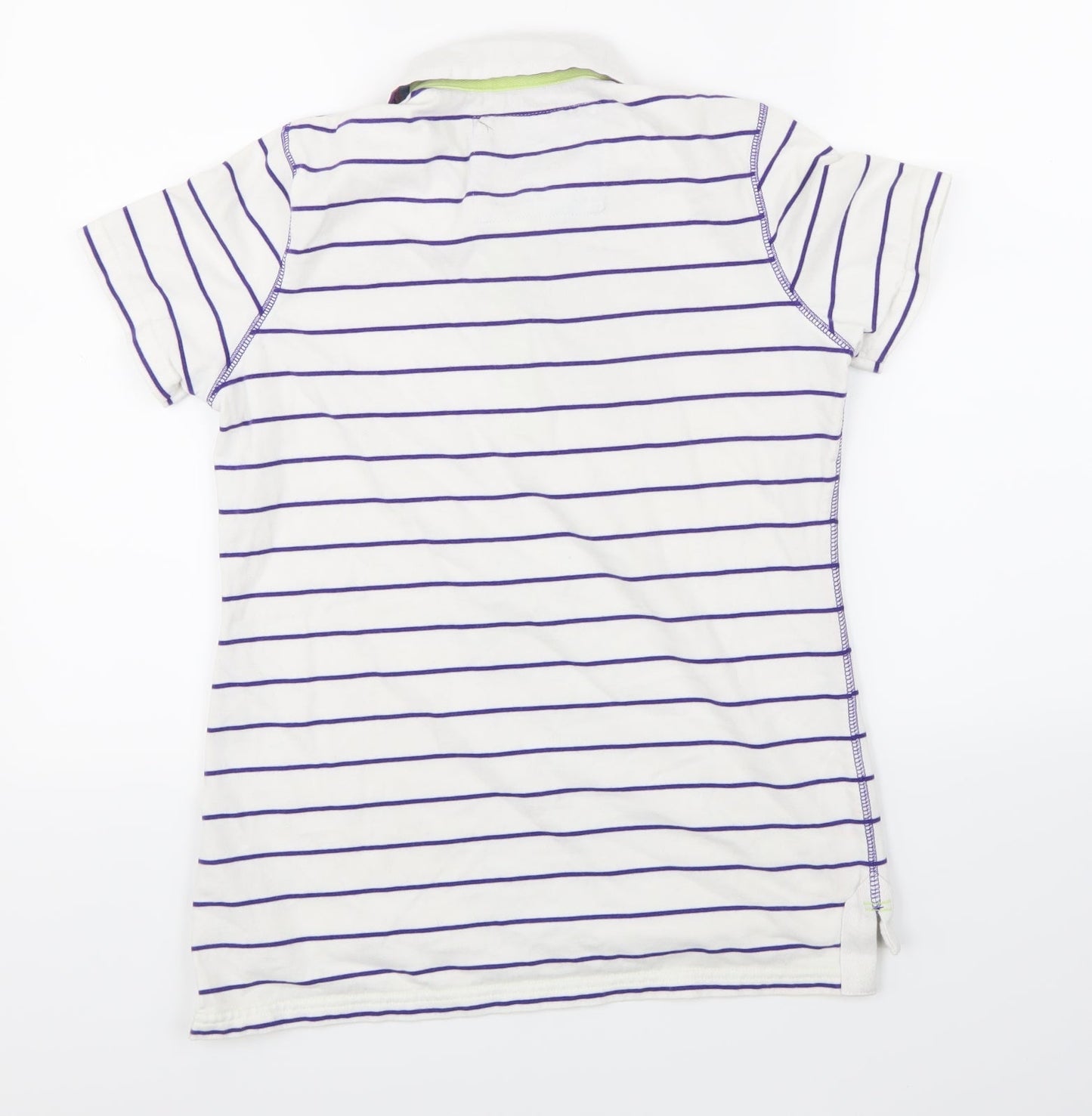 Womens UK Size 10 Marks and Spencer White Basic T-Shirt