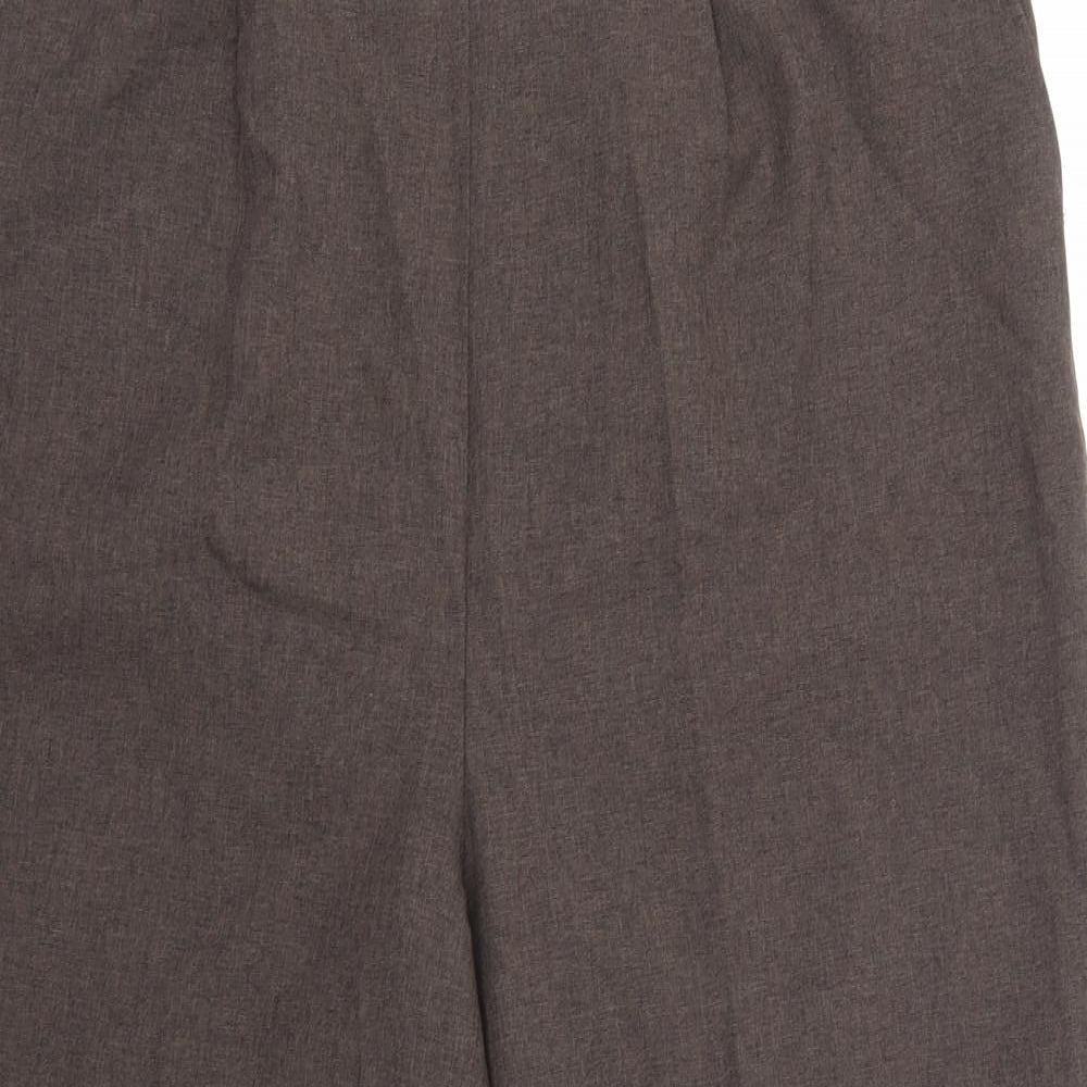 Bonmarché Womens Brown   Trousers  Size 18 L25 in