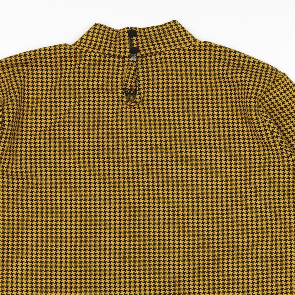 Primark Womens Yellow   Basic T-Shirt Size 10