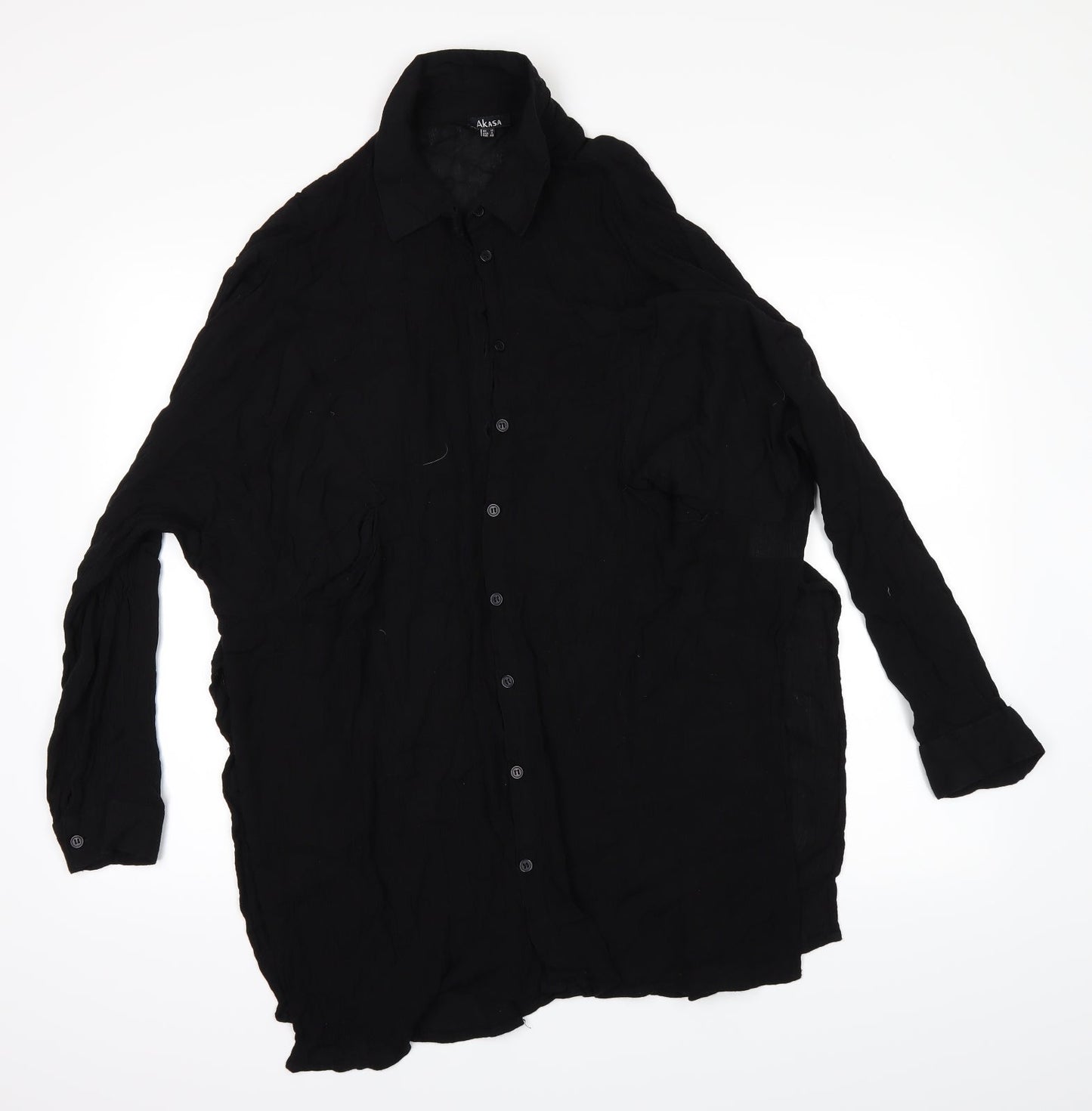 akasa Womens Black   Cardigan Jumper Size 12