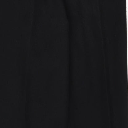 Womens UK Size 12 C&A Regular Fit  Black Trousers