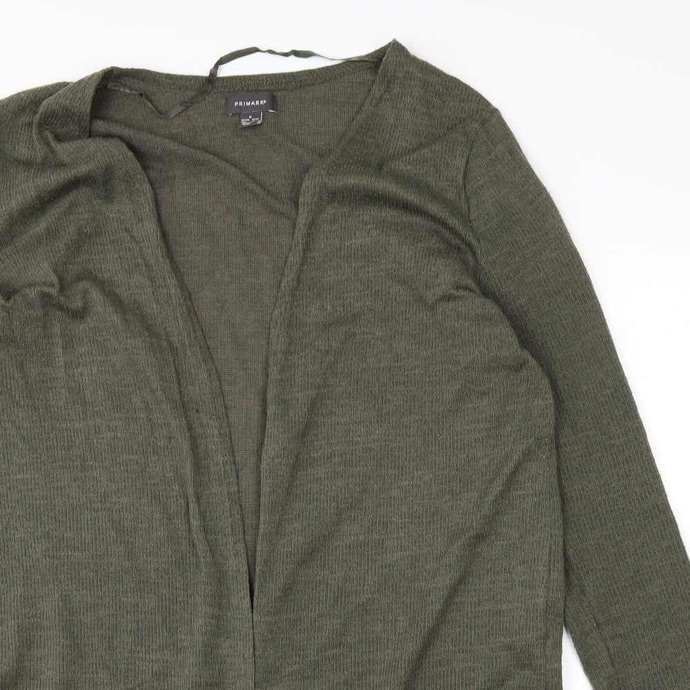 Primark Womens Green   Cardigan Jumper Size 12