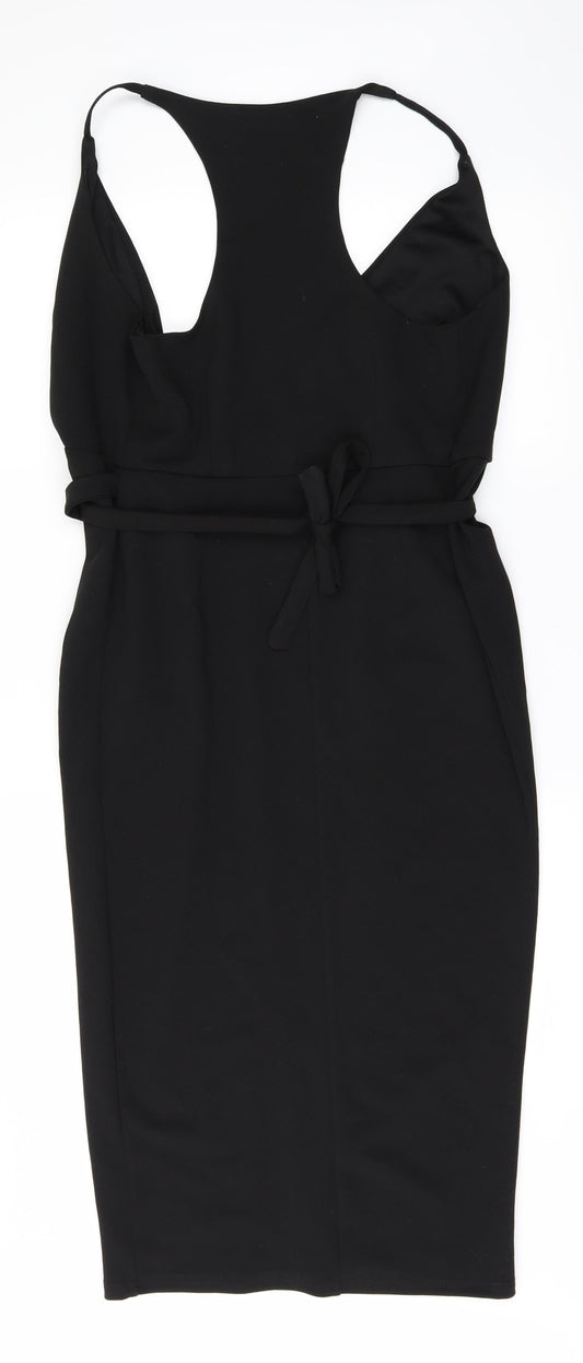 Vera & Lucy Womens Black   Pencil Dress  Size S