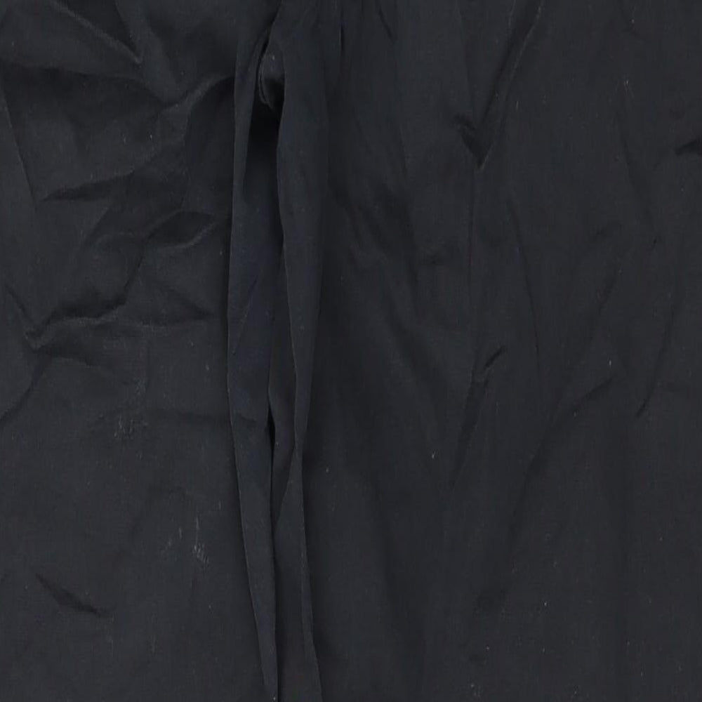 Mens UK Size S Preworn Regular Fit Straight Black Jeans
