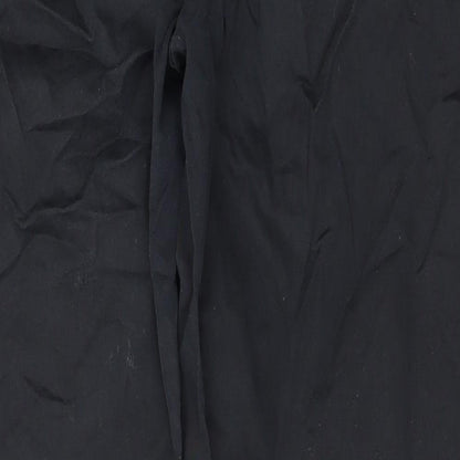 Mens UK Size S Preworn Regular Fit Straight Black Jeans