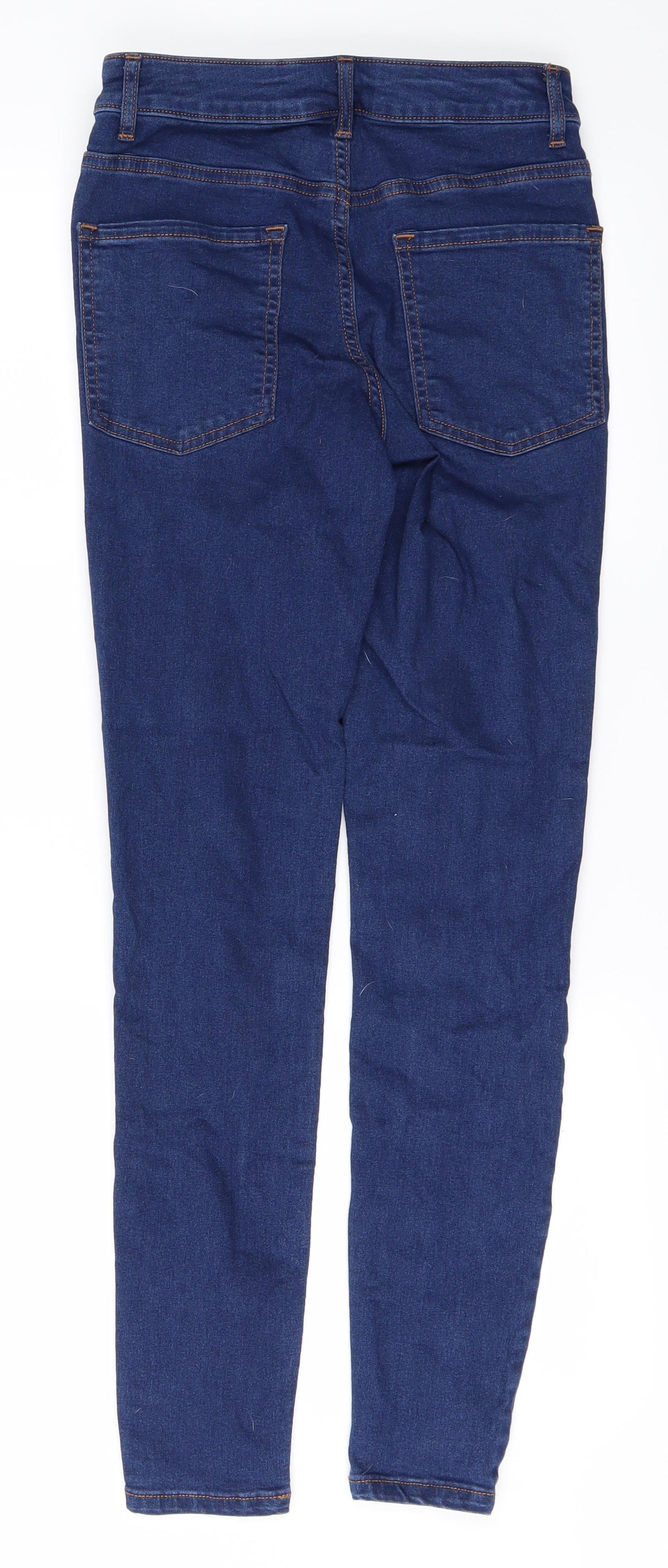 Womens UK Size 8 DenimCo Regular Fit Skinny Blue Jeans