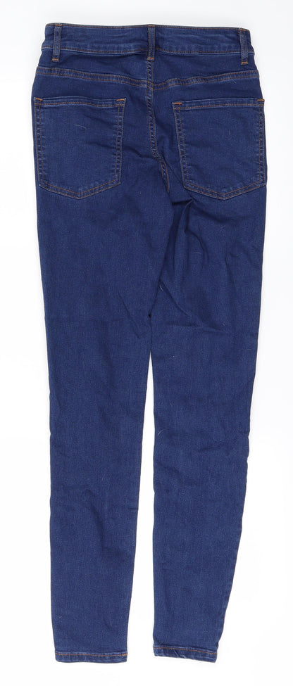 Womens UK Size 8 DenimCo Regular Fit Skinny Blue Jeans