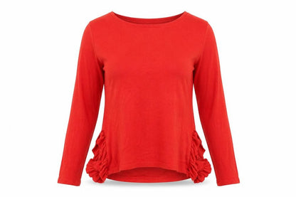 Next Womens Orange   Basic T-Shirt Size 8