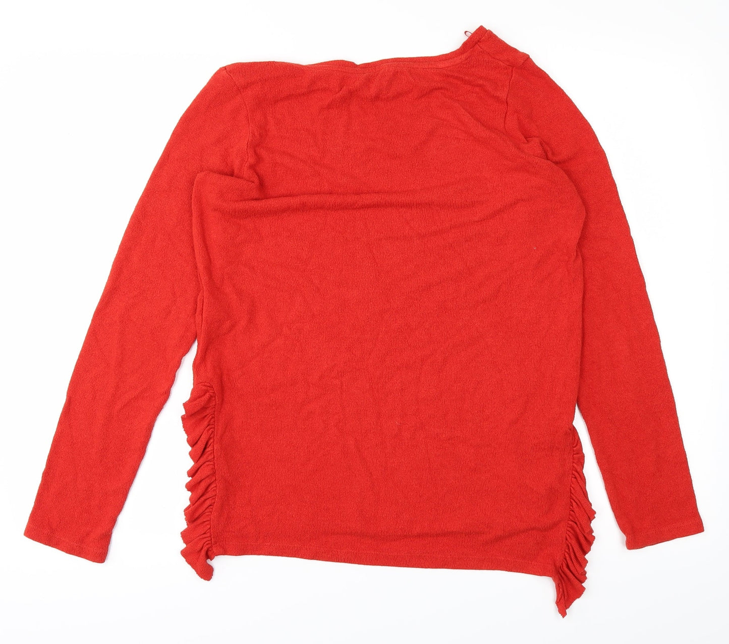 Womens UK Size 8 NEXT Orange Basic T-Shirt